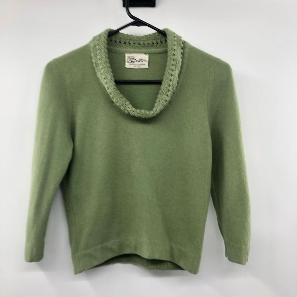 Vintage Dalton Sweater Womens S? Used Green